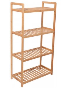 Этажерка AksHome Violet-4 (бамбук)