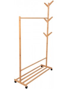 Стойка для одежды AksHome Camellia (бамбук)