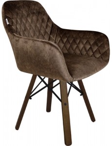 Стул Sheffilton SHT-ST38/S70 (коричневый трюфель/темный орех/черный)