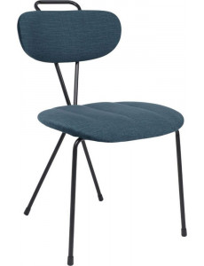 Стул AksHome Tori (темно-бирюзовый велюр Voss 86/черный)