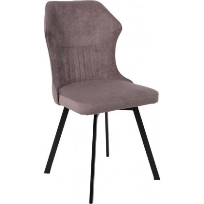 AksHome Каврус U-R Nessi (Dove 05 серо-коричневый велюр/черный)