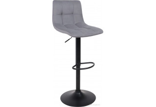 AksHome Рой GB (Velutto 32 серый велюр/черный)