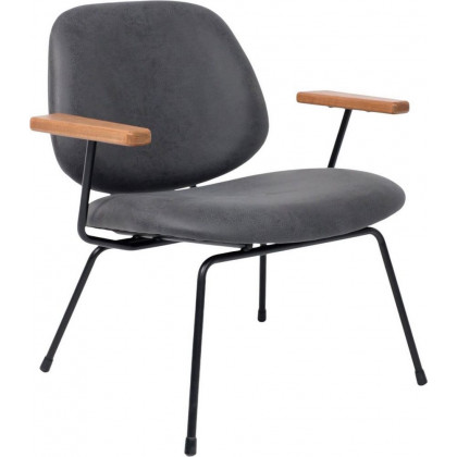 AksHome Rudo (экокожа винтажный черный WATUSI 16/черный)