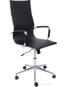 Офисное кресло AksHome Evelin (экокожа, черный)