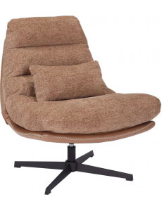 Интерьерное кресло Signal Felicia Raven 34 (латте/латте/черный мат)