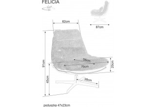 Signal Felicia Raven 34 (латте/латте/черный мат)