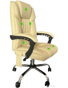 Офисное кресло CACTUS CS-CHR-OC04M-WT (слоновая кость)