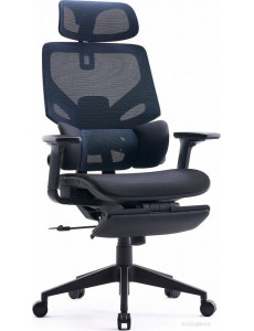Офисное кресло CACTUS CS-CHR-MC01-BLBK (черный/синий)