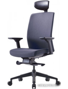 Кресло Bestuhl J2G120L (черная крестовина, серый)