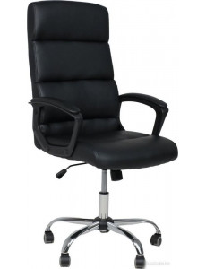 Офисное кресло AksHome Olympia (экокожа, черный)