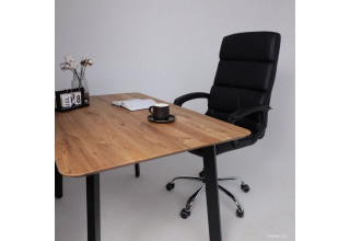 AksHome Olympia (экокожа, черный)