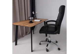 AksHome Olympia (экокожа, черный)