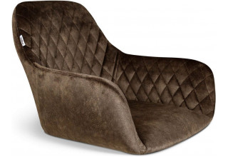 Стул Sheffilton SHT-ST38/S64 (коричневый трюфель/черный муар)