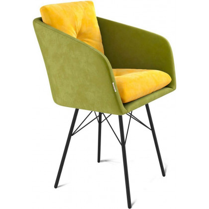 Sheffilton SHT-ST43-2/S64 (фисташковый десерт/черный муар)