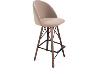 Sheffilton SHT-ST35/S80 (латте/темный орех/черный муар)