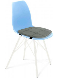 Стул Sheffilton SHT-ST29-CN4/S37 (голубой/серый/белый муар)