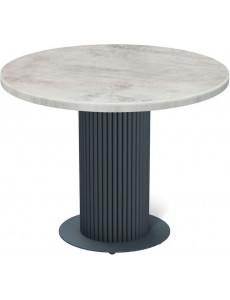 Кухонный стол Sheffilton SHT-TU69/TT 80 (антрацит/бетон светлый)