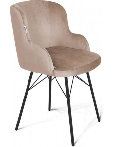 Стул Sheffilton SHT-ST39/S64 (латте/черный муар)