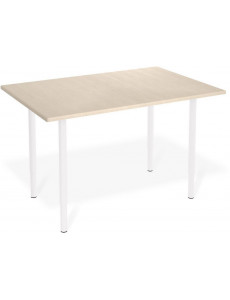 Sheffilton SHT-TU66/TT 120/80 МДФ (белый/ассаль)