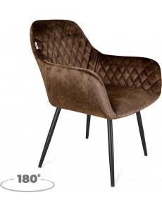 Sheffilton SHT-ST38/S1470-VP (кофейный трюфель/черный муар)