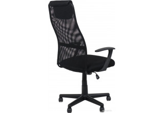 AksHome Calvin (ткань+сетка, черный+сетка+черная)