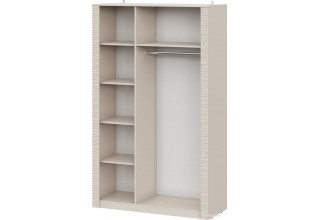 Шкаф распашной NN мебель Калипсо 00-00113293 (меланж)