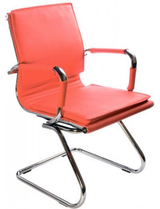 Кресло Бюрократ CH-993-Low-V/Red (розовый)