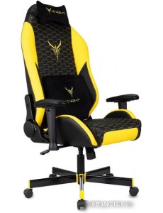 Кресло Knight Neon (черный/желтый)