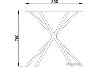 AksHome Selia 59160 (стекло/хром)