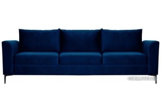 Brioli Марк трехместный (микровелюр, В69 синий)