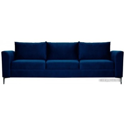 Brioli Марк трехместный (микровелюр, В69 синий)