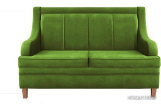 Brioli ЛуиП двухместный (микровелюр, В26 зеленый)