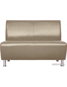 Диван Brioli Руди двухместный (экокожа, L7 бежевый)