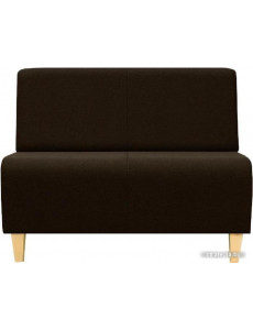Диван Brioli РудиД двухместный (рогожка, J5 коричневый)