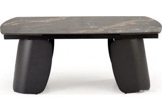 Halmar Forum 180-260/90/76 (черный мрамор/черный)