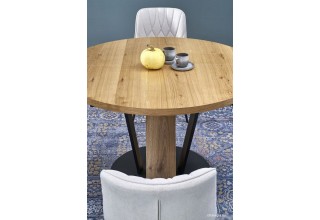 Halmar Fanis okragly 120-160/120/78 (натуральный/черный)