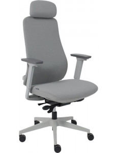 Офисное кресло AksHome Vortex (ткань, серый/белый полиамид)