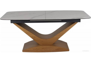 Signal Dolce ceramic statuario venato 180-240/95/76 (белый/дуб)