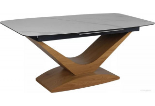 Signal Dolce ceramic statuario venato 180-240/95/76 (белый/дуб)