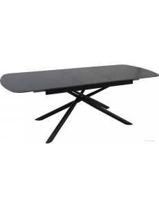 Кухонный стол Signal Vector ceramic 180-220/90 (черный/черный)