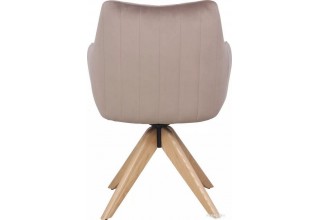 Signal Azalia D Velvet Bluvel 40 (темно-бежевый/дуб)