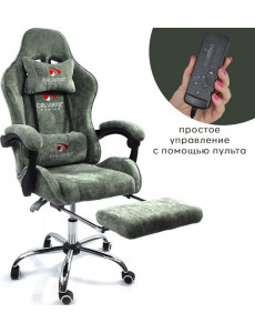 Игровое (геймерское) кресло Calviano Avanti Ultimato (green fabric)