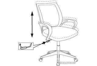 Бюрократ Burokids 1W (розовый единороги/пластик белый)