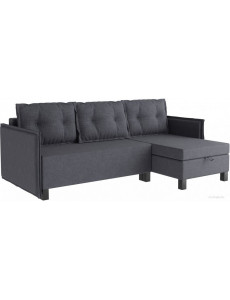Угловой диван Mio Tesoro Туули (Dark Grey)