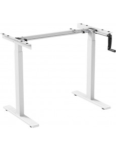 Подстолье для работы стоя ErgoSmart Manual Desk Compact FR (белый)
