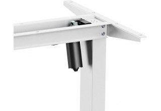 ErgoSmart Electric Desk Light 1380х800х18 мм (альпийский белый/белый)