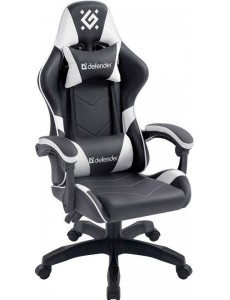 Игровое (геймерское) кресло Defender Companion (черный/белый)