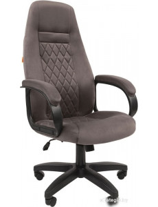 Офисное кресло CHAIRMAN Home 951 (велюр, Т-55 серый)