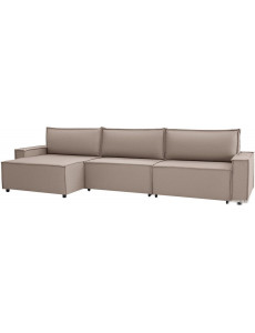 Угловой диван Mio Tesoro Дюссельдорф 293 1.5ек-1.5ек-1.5пф (1176 Savanna Plus Mocca)