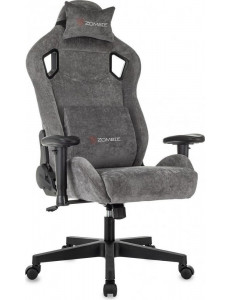 Игровое (геймерское) кресло Zombie Ghost Fabric (серый Light-19)